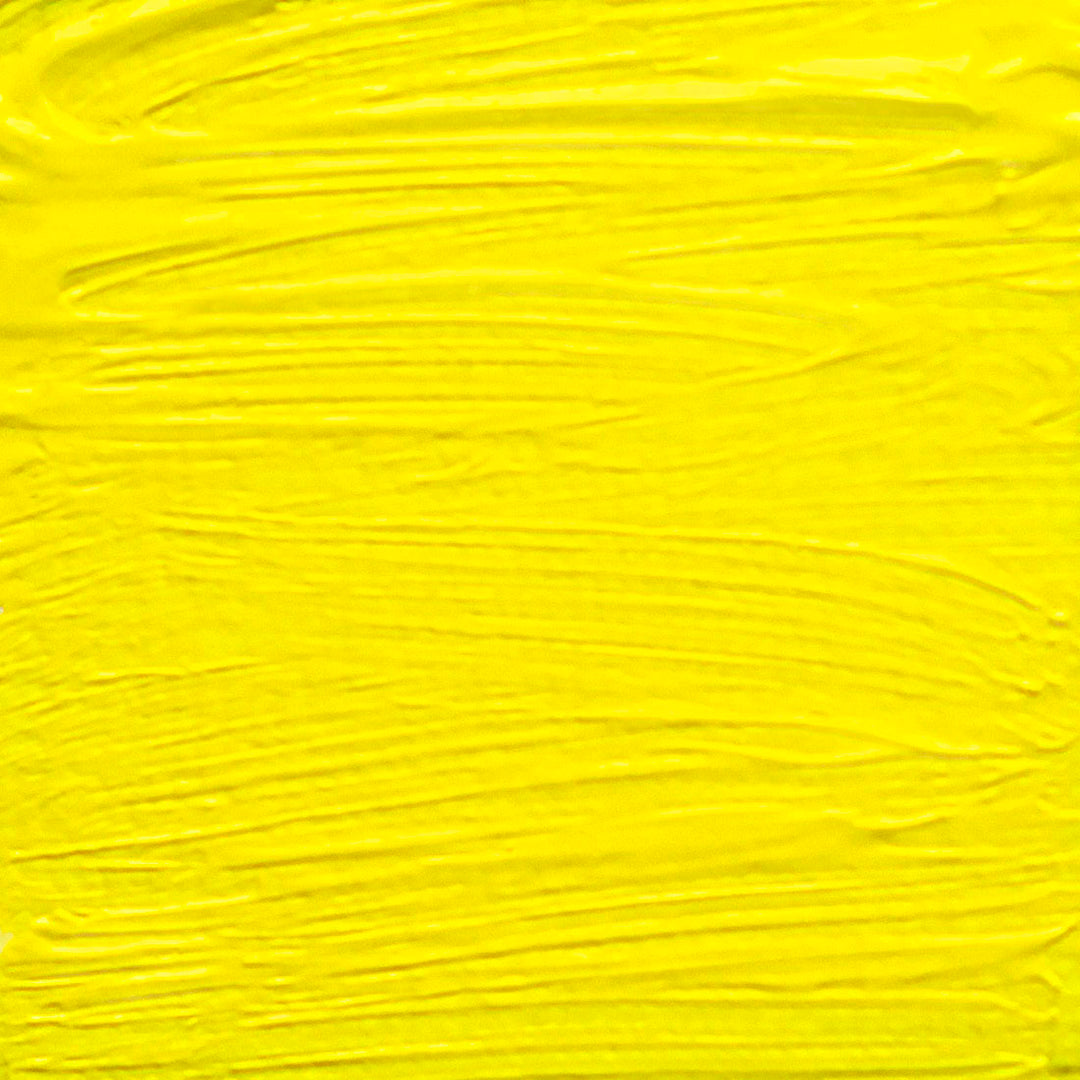 langridge oil colour - arylide lemon colour swatch