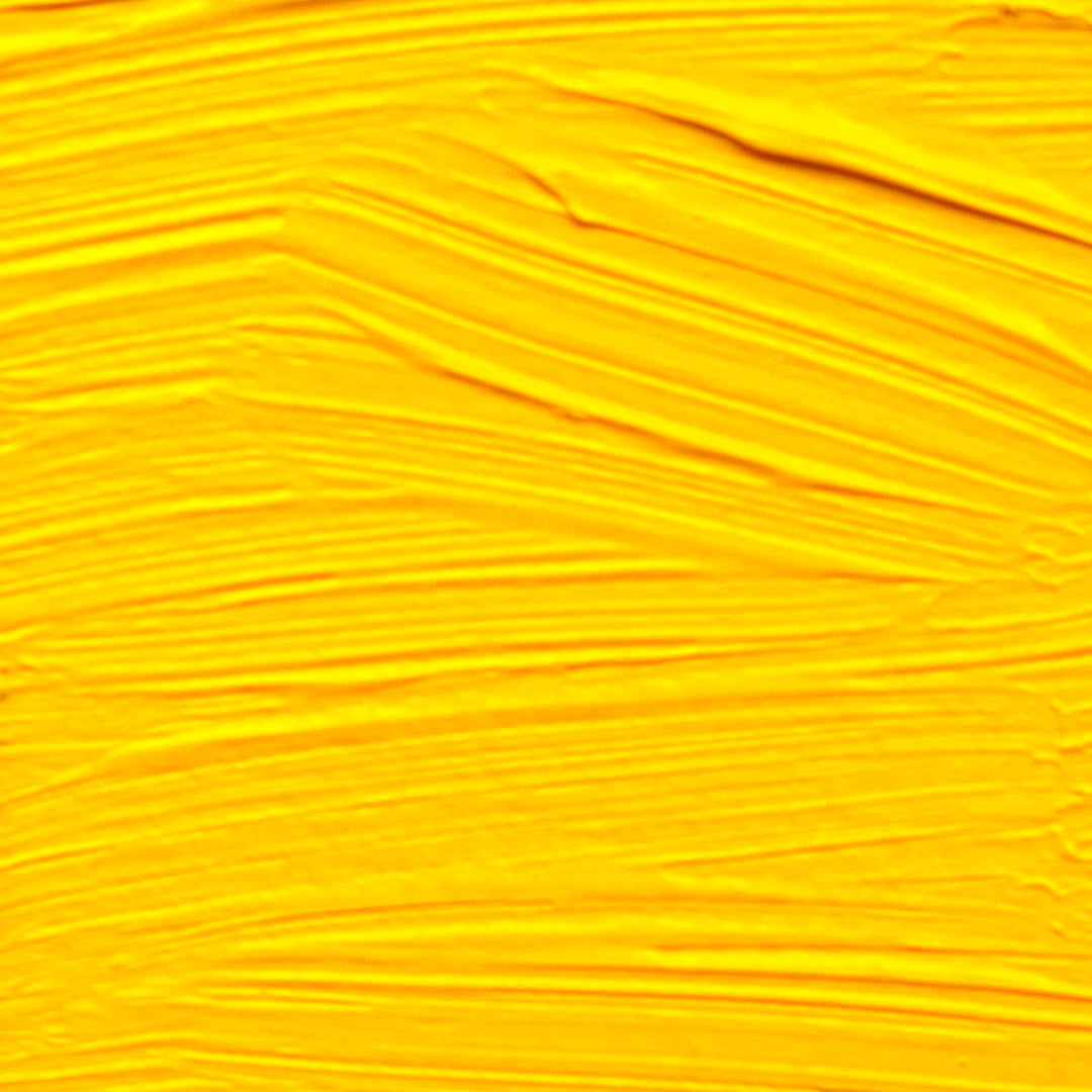 langridge oil colour - arylide yellow colour swatch