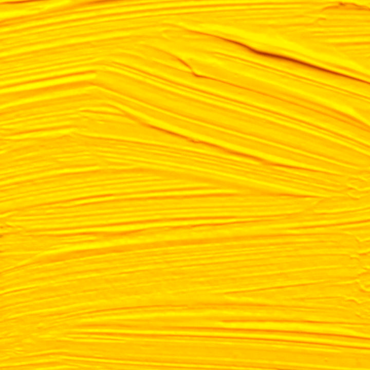 langridge oil colour - arylide yellow colour swatch