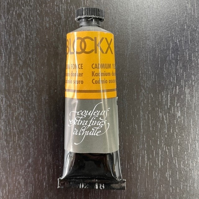 Blockx oil paint Cadmium Yellow Deep - Duthy Street Art Supplies