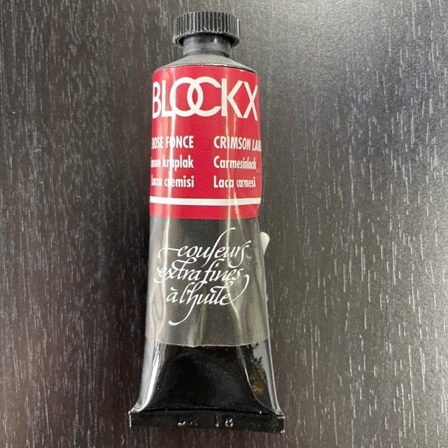 Blockx oil paints - Crimson Lake - Duthy Street Art Supplies