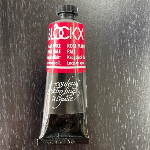 Blockx oil paints Rose madder Pale Series 3