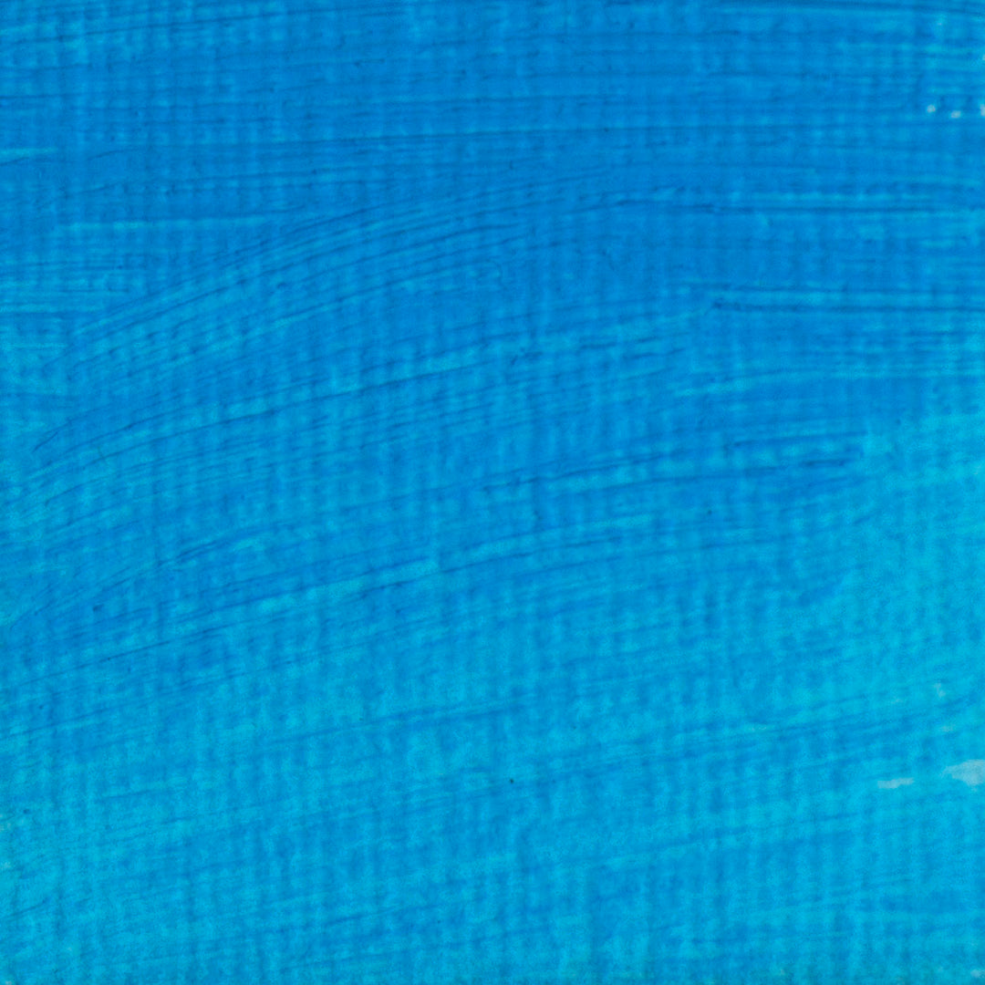 Langridge oil colour - Brilliant Blue colour swatch