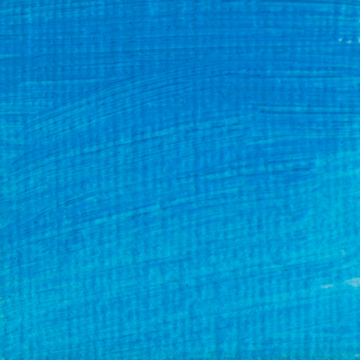 Langridge oil colour - Brilliant Blue colour swatch