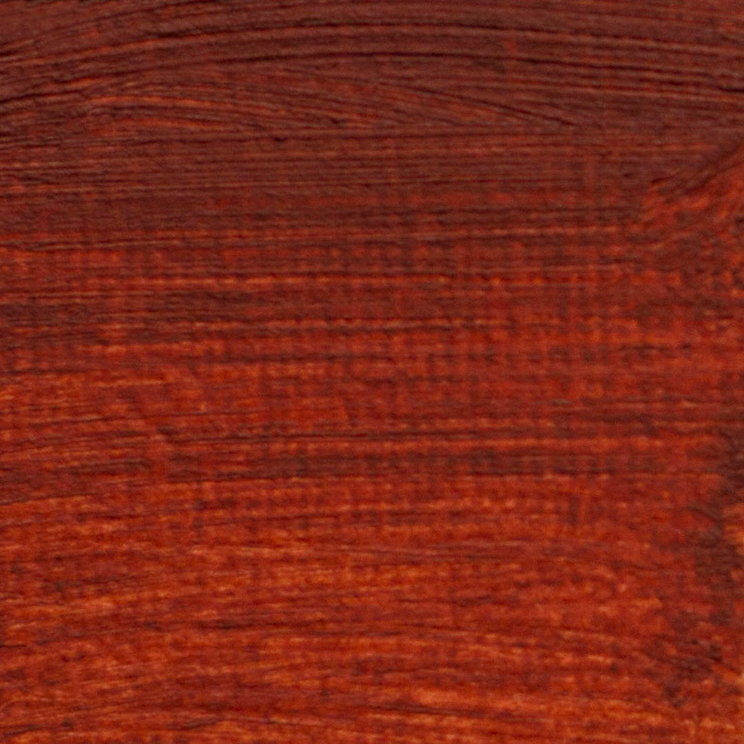 langridge oil colour - burnt sienna colour swatch