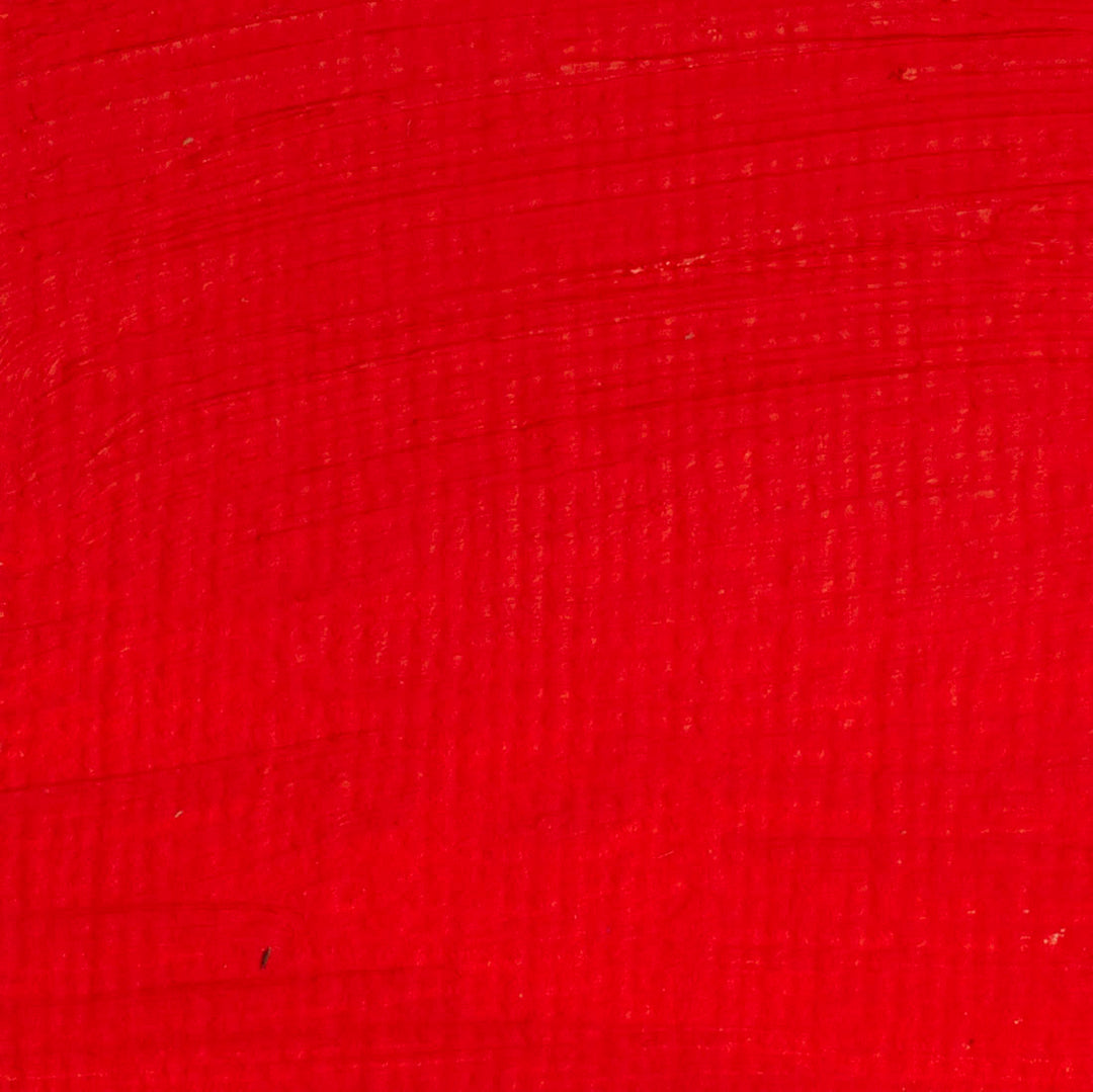 Langridge oil colour - cadmium red light colour swatch