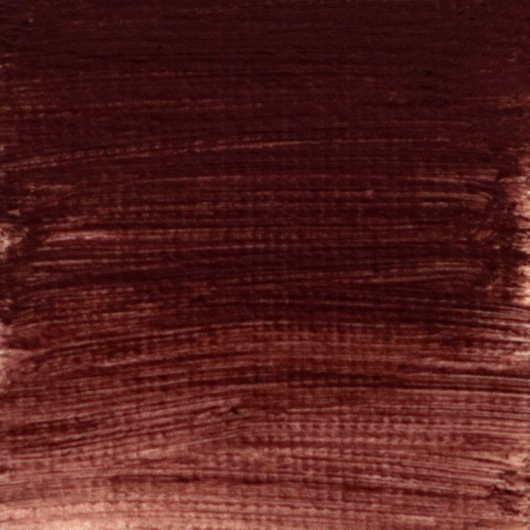 langridge oil paint - caput mortuum colour swatch