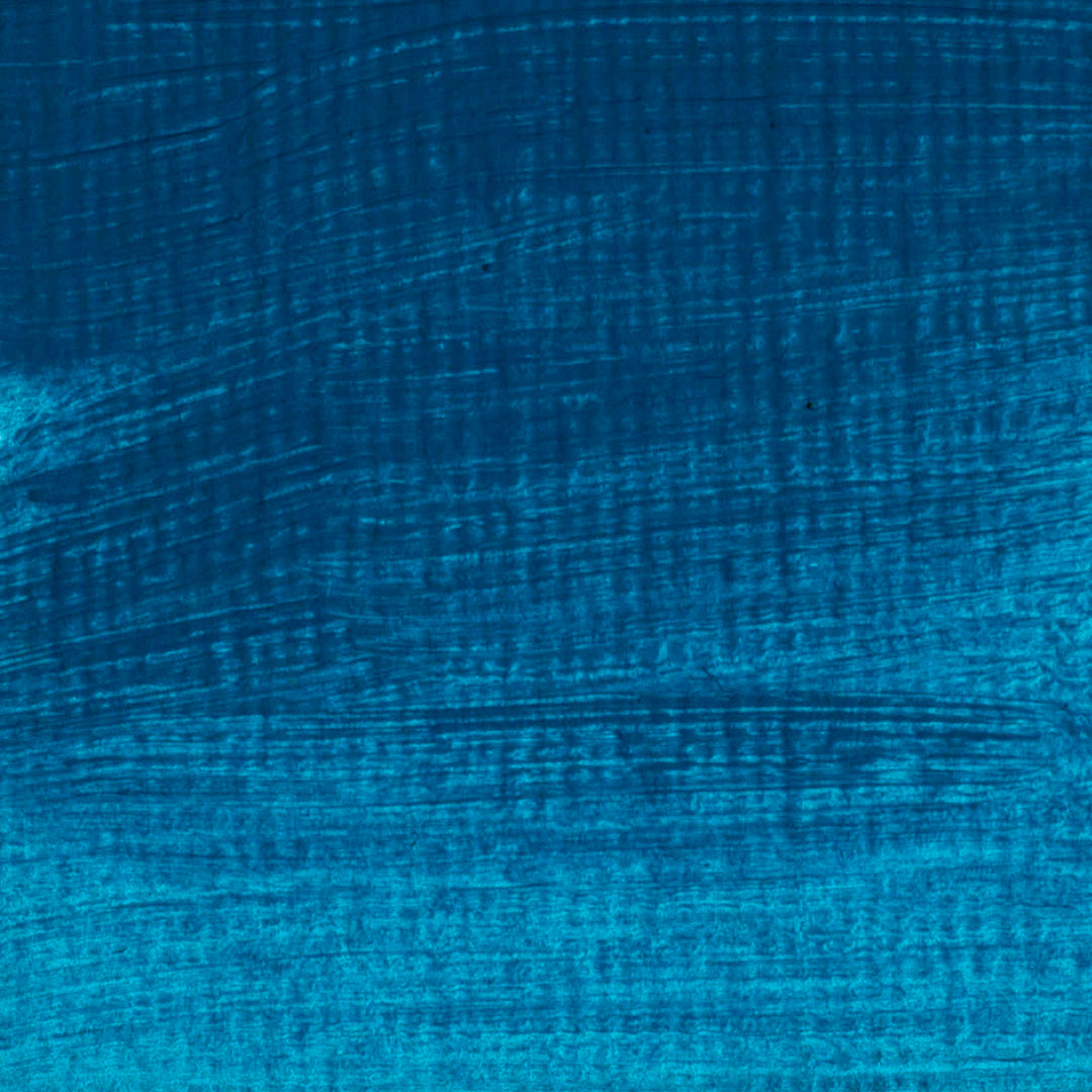 langridge oil colour - cerulean blue colour swatch