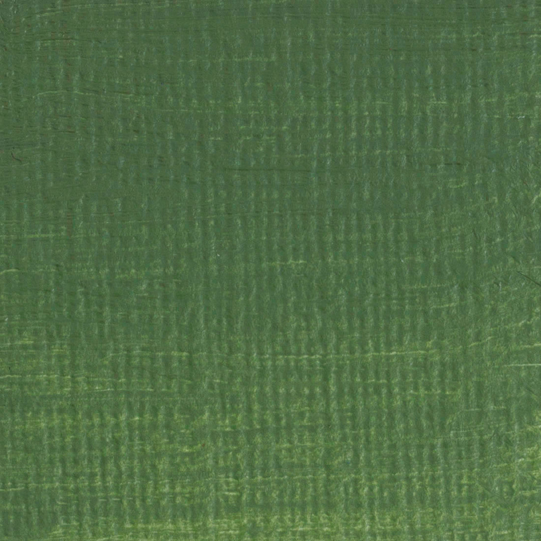 langridge oil colour - chromium oxide green colour swatch