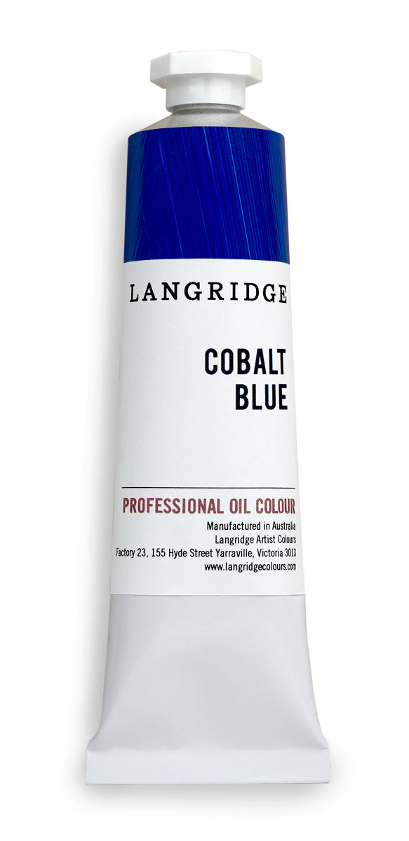 langridge oil paint - cobalt blue - 40ml