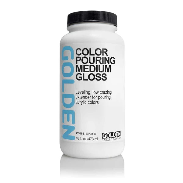 Golden Color Pouring Medium Gloss 