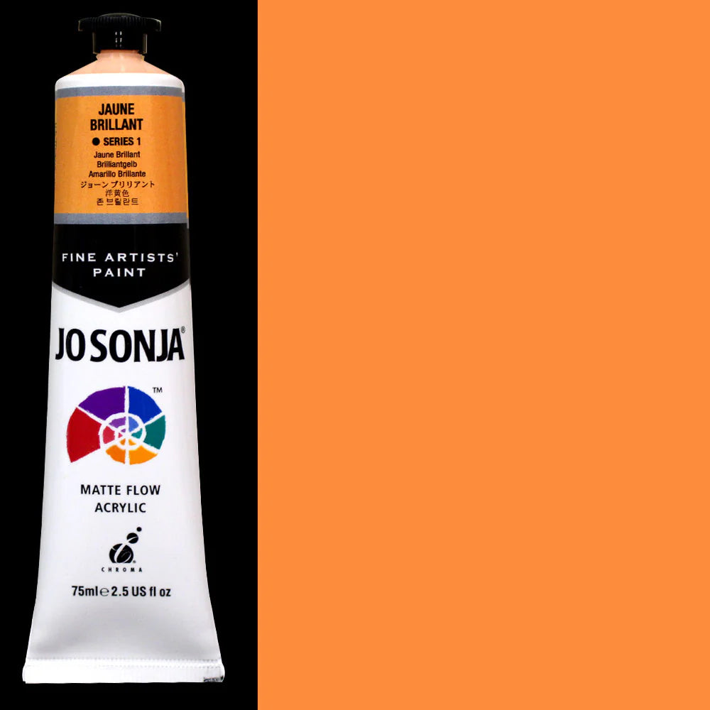 Jo Sonja Acrylic Paint Jaune Brilliant 75ml Series 1