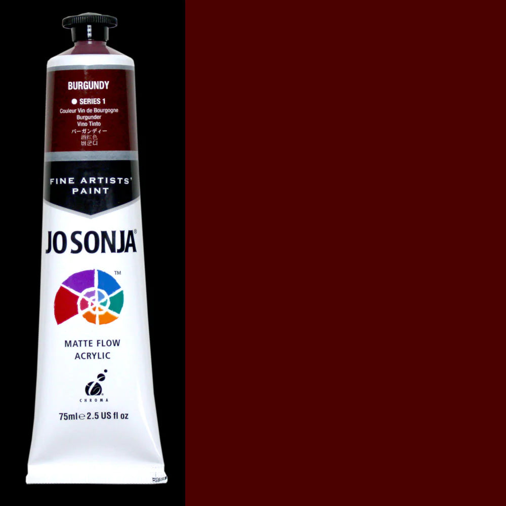 Jo Sonja Acrylic Paint Burgundy Series 1