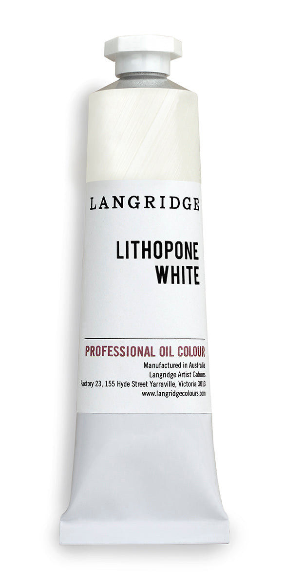 langridge Lithopone white oil paint