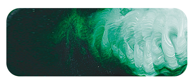 Matisse emerald sculpture acrylic paint swatch