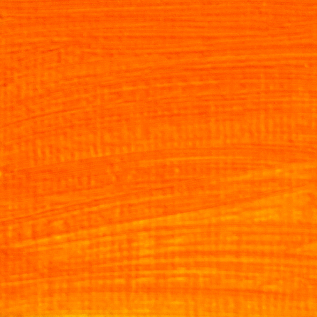 langridge oil colour - neon orange colour swatch
