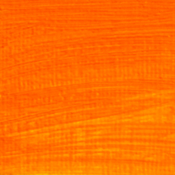 langridge oil colour - neon orange colour swatch