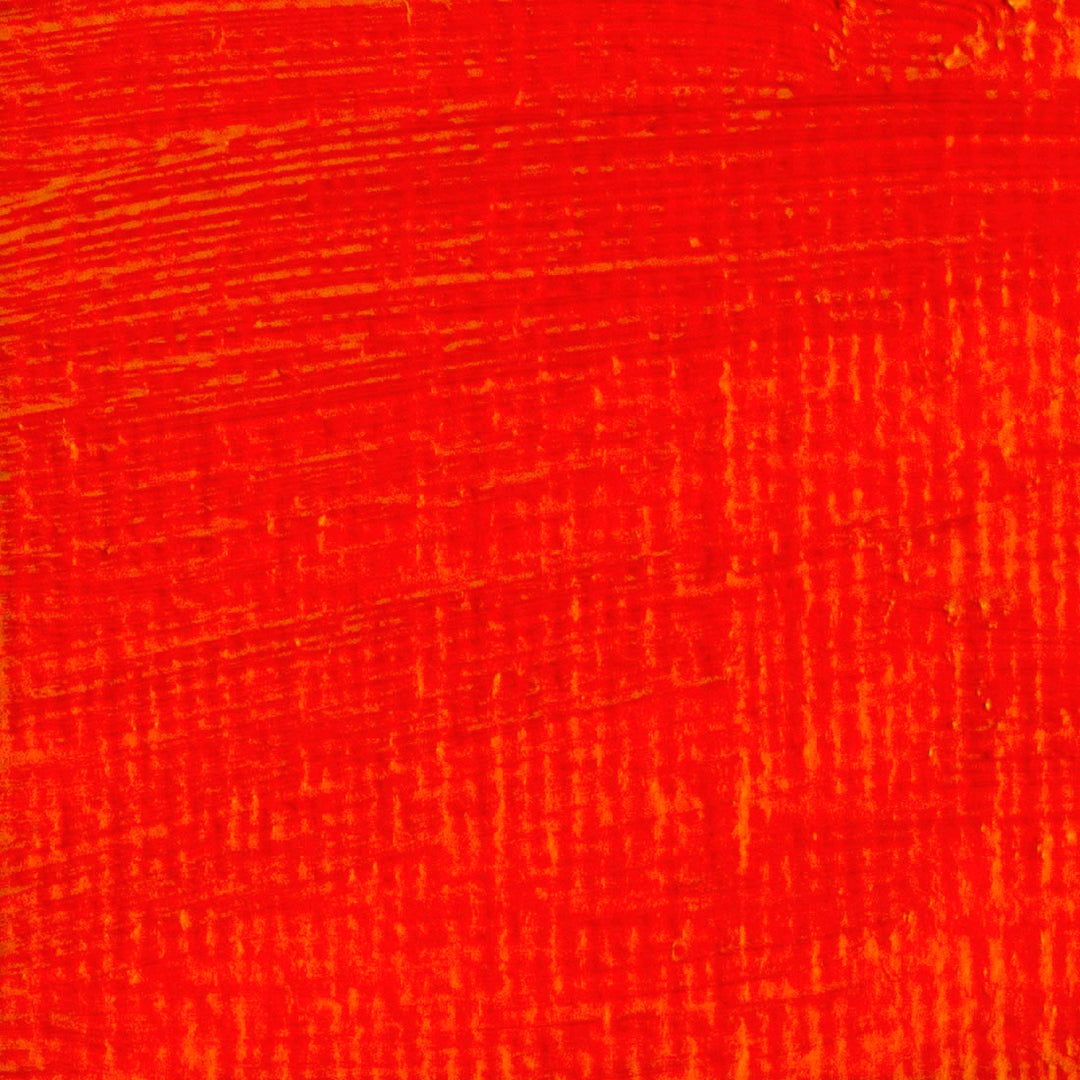langridge oil colour - pyrrole orange colour swatch