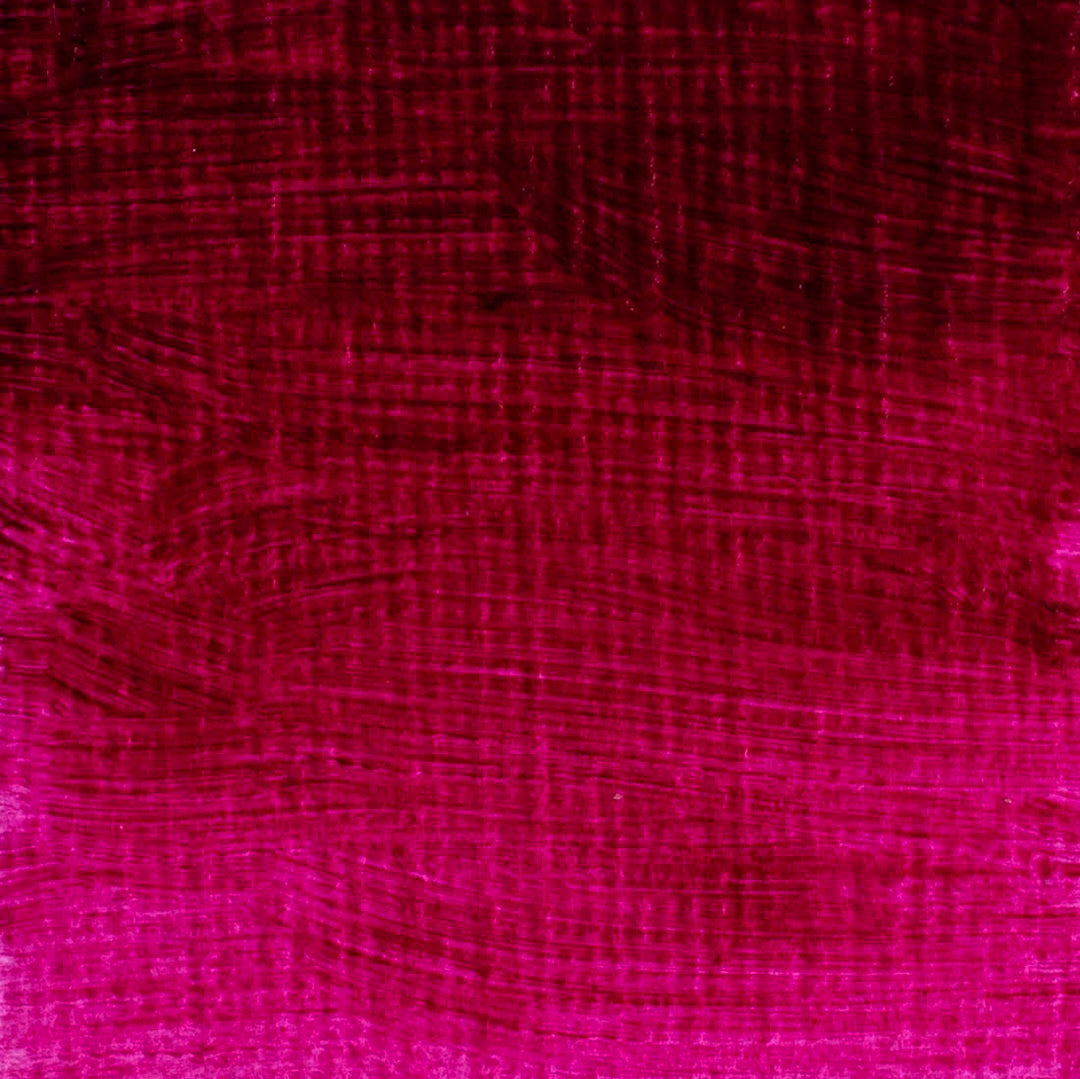 langridge oil colour - quinacridone magenta colour swatch