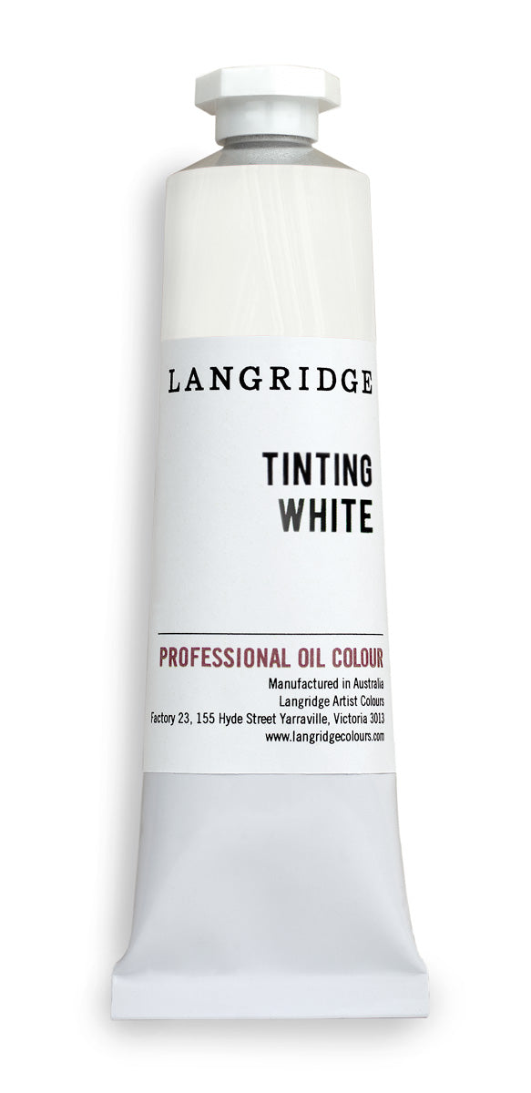 Langridge oil paint - tinting white - 40ml