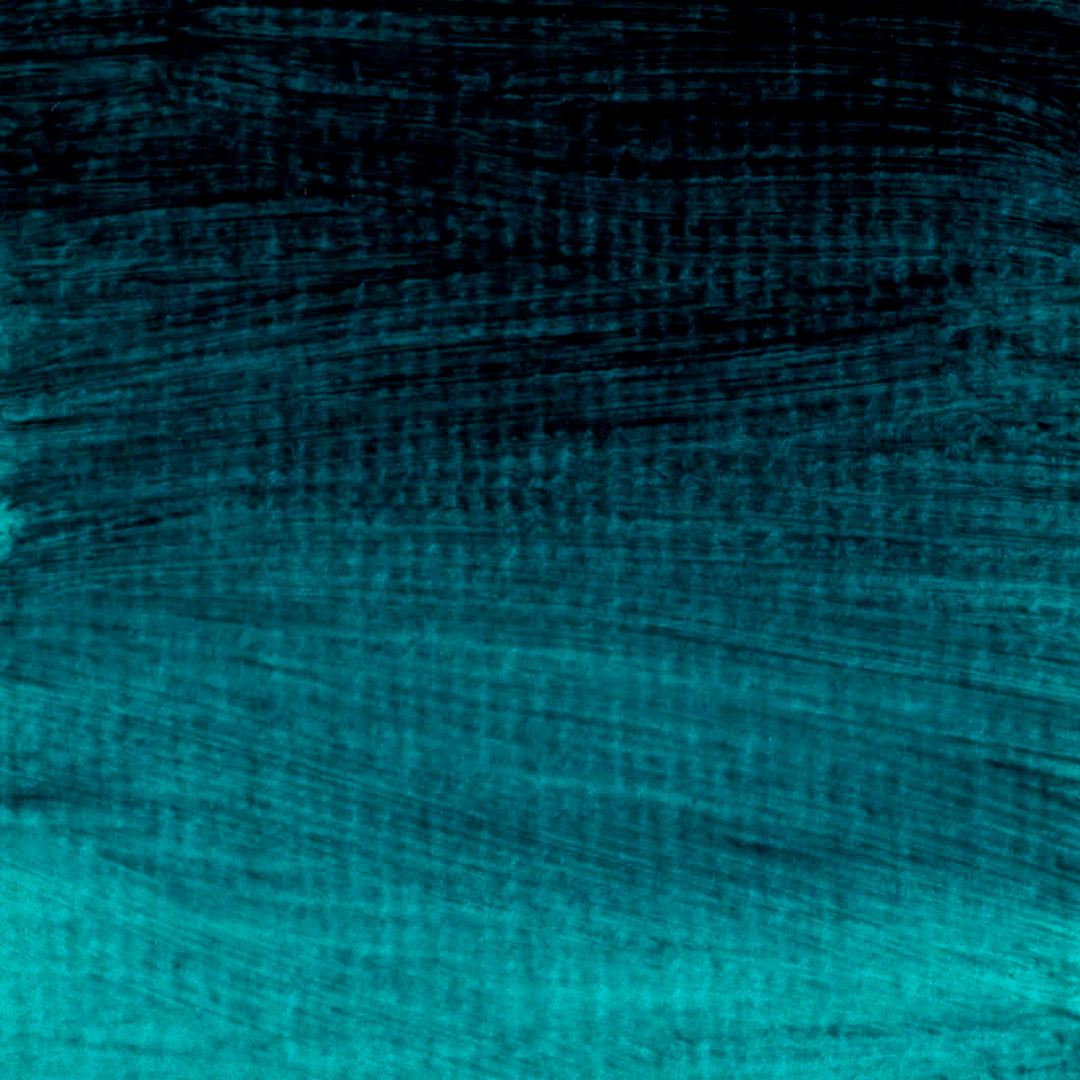 langridge oil colour - turquoise phthalo colour swatch