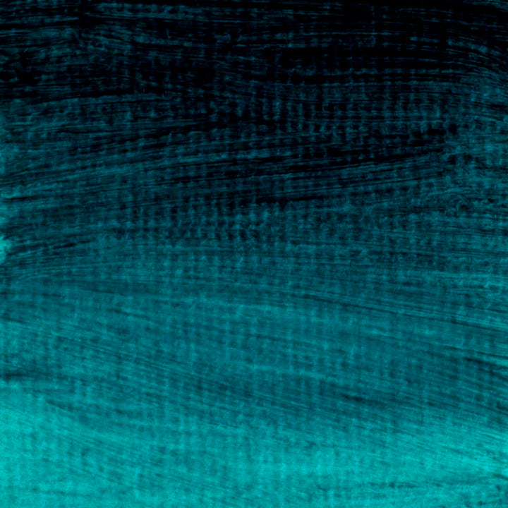 langridge oil colour - turquoise phthalo colour swatch