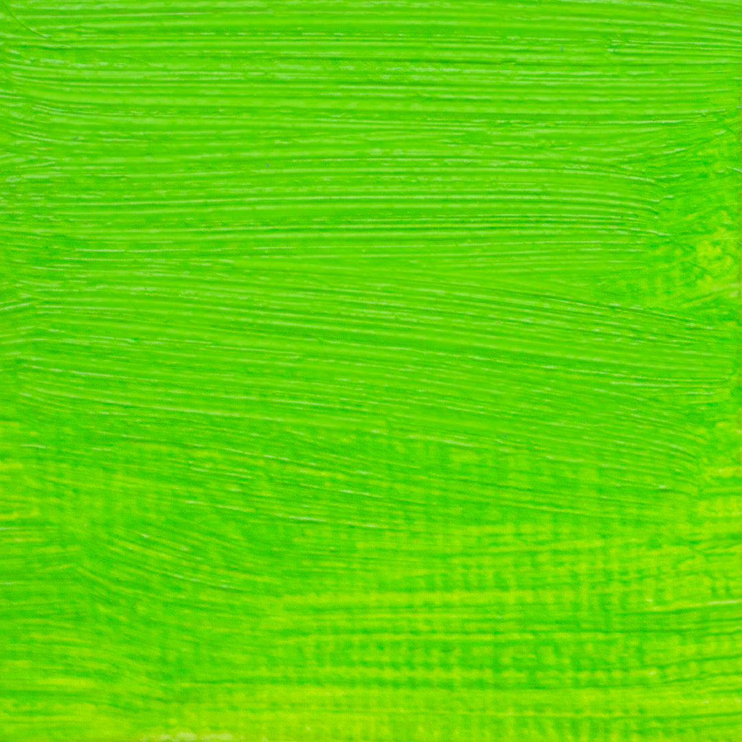 langridge oil colour - video green colour swatch