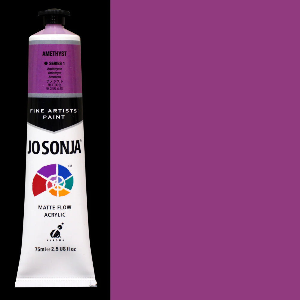 Jo Sonja Acrylic Paint Amethyst Series 1