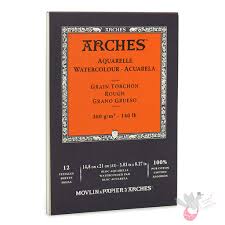 Arches Aquarelle Rough - 300gsm - A5 - Duthy Street Art supplies