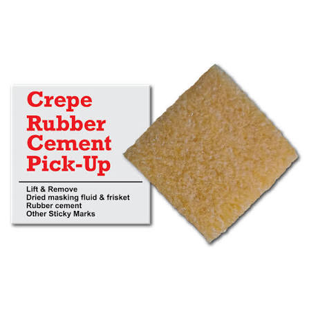 Crepe rubber cement pick-up - Duthy Street Art Supplies