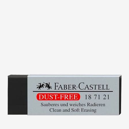 Faber-castell black dust free eraser - Duthy Street Art Supplies