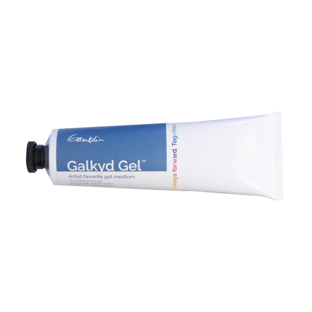 Gamblin Galkyd Lite Gel artist favorite gel medium. soft body painting medium