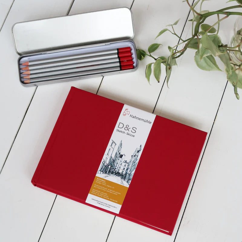 Hahnemuhle D&amp;S Sketchbook A5 - Red Landscape