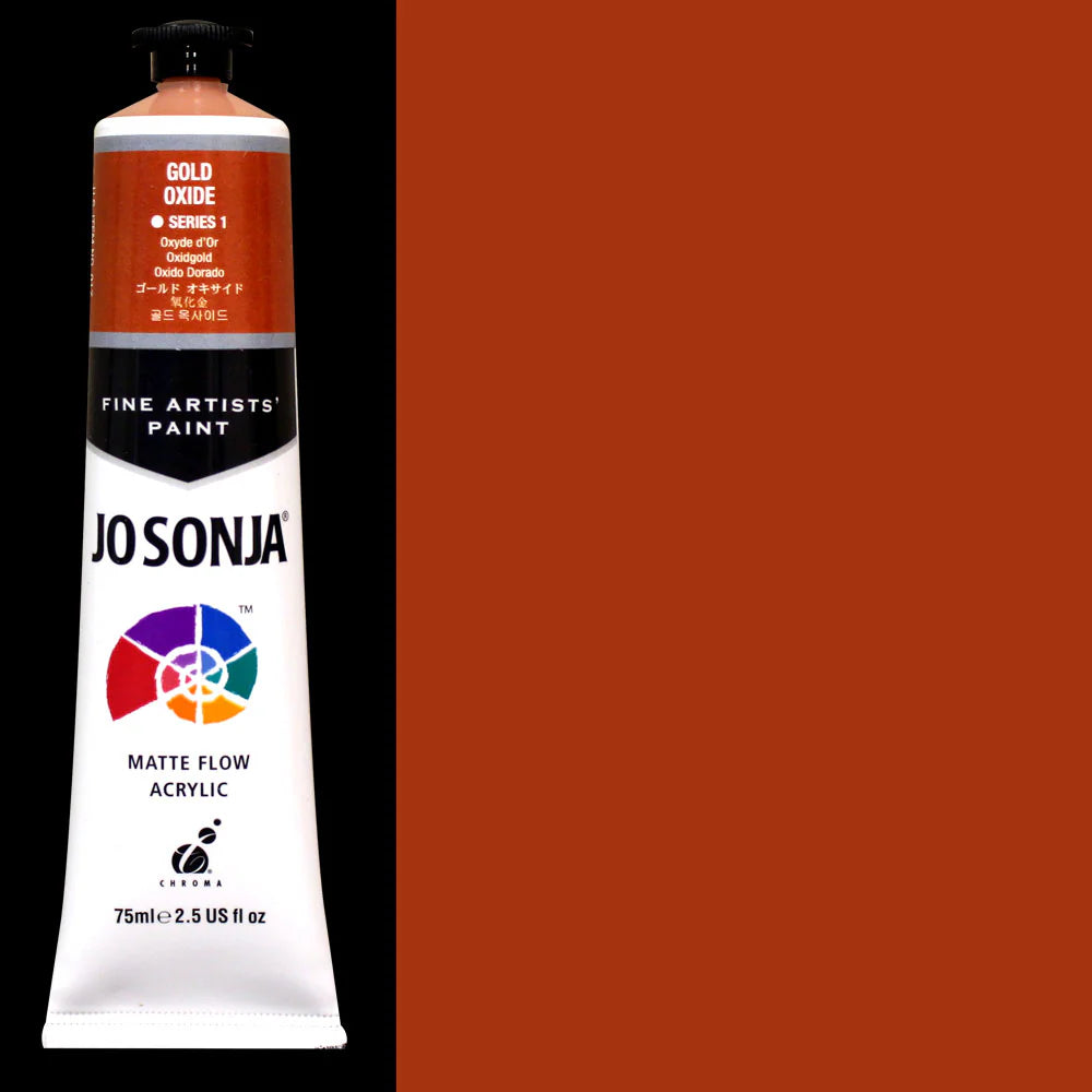 Jo Sonja Gold oxide Acrylic paint 75 ml - series 1 - Duthy Street Art Supplies