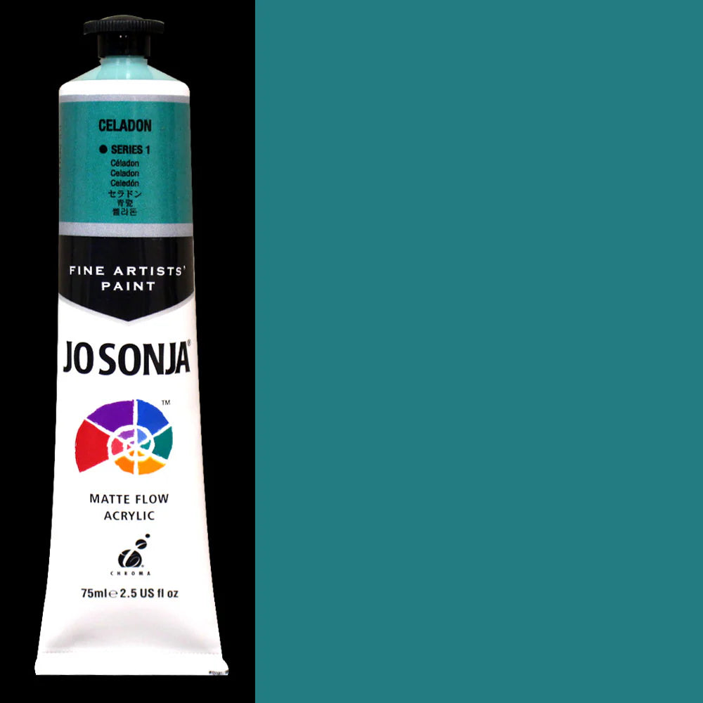 Jo Sonja Acrylic Paint Celadon Series 1