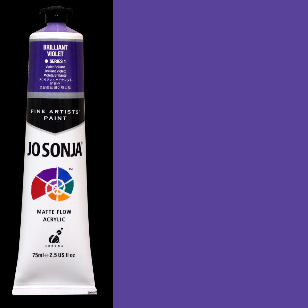 Jo Sonja Acrylic Paint - Brilliant Violet - Series 1