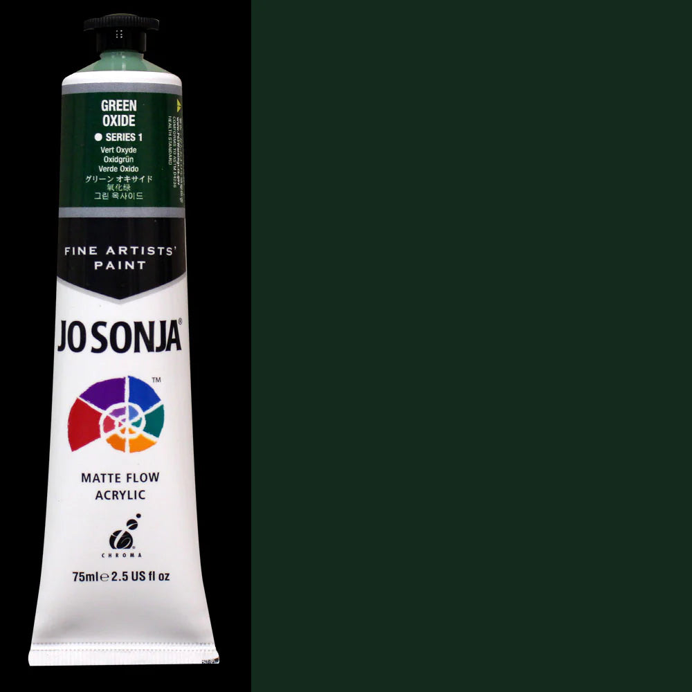 Jo Sonja Matte Flow Acrylic Paint - 75ml - Series 1 - Duthy Street Art Supplies