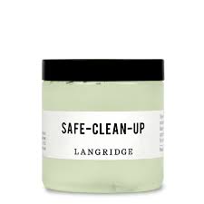 Langridge Safe-Clean-Up cleaner non-toxic and solvent free hand ad brush cleaner