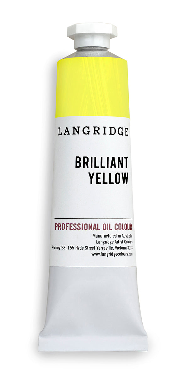 Langridge Brilliant Yellow oil paint