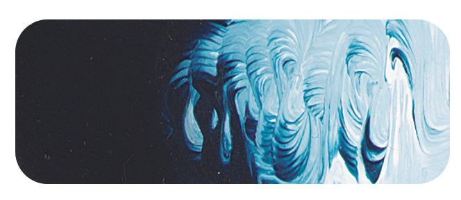 Matisse structure acrylic paint colour swatch - midnight blue