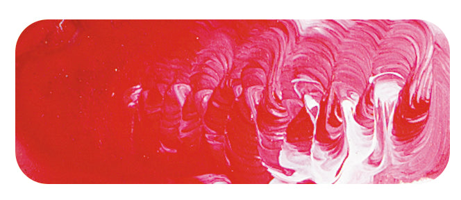 matisse napthol crimson acrylic colour swatch