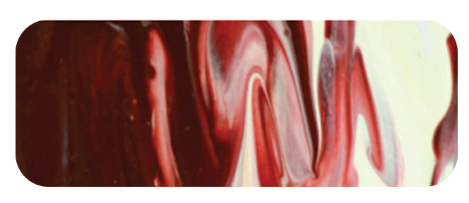 Matisse structure permanent maroon acrylic paint colour swatch