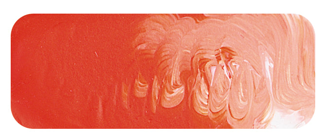 Matisse structure acrylic paint permanent orange colour swatch