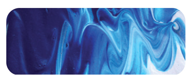 Matisse structure acrylic paint primary blue colour swatch