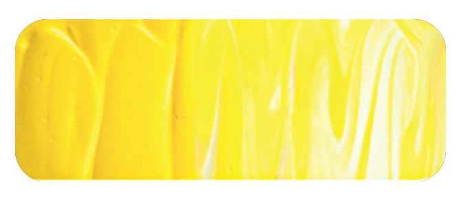 matisse structure acrylic paint - primary yellow colour swatch