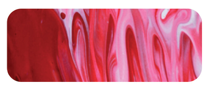 Matisse structure acrylic paint - Quinacridone red colour swatch