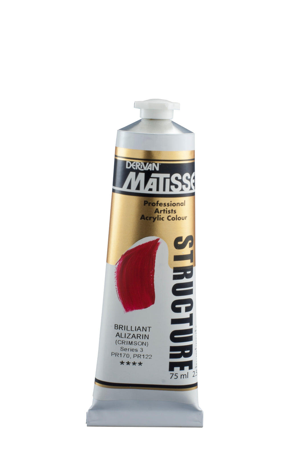 Matisse structure acrylic - Brilliant Alizarin crimson - 75ml