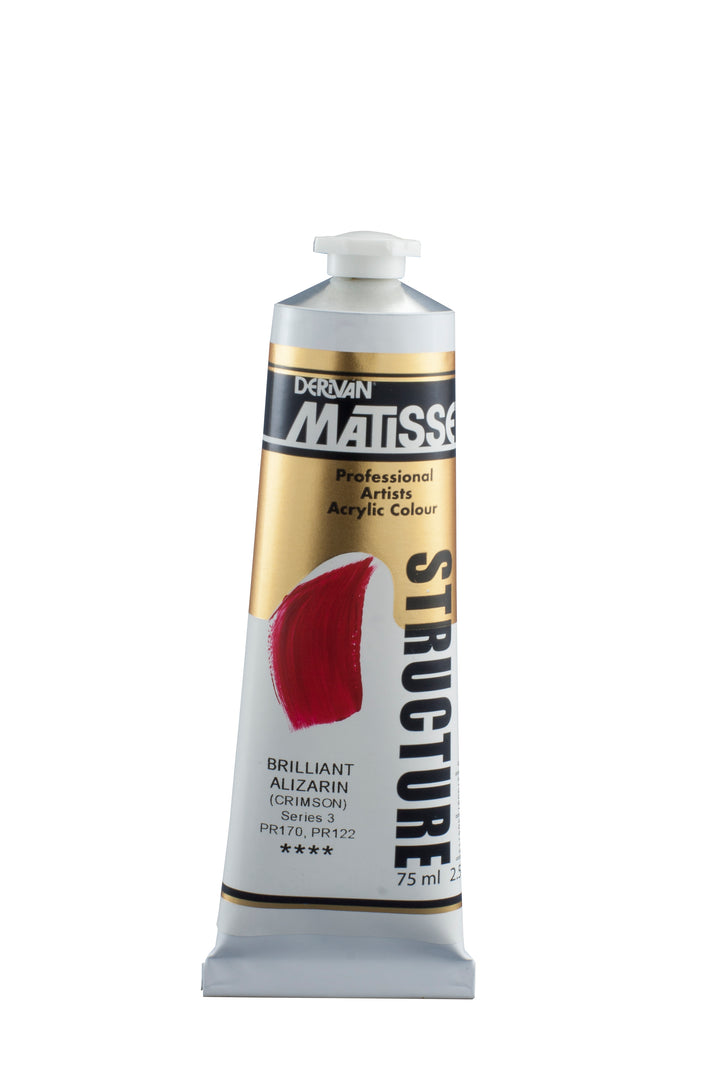 Matisse structure acrylic - Brilliant Alizarin crimson - 75ml
