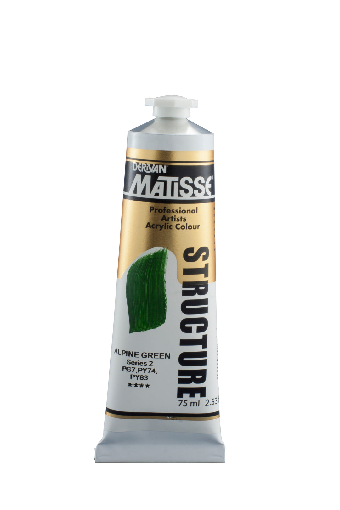 Matisse Structure Acrylic Paint 75ml - Alpine Green Series 2