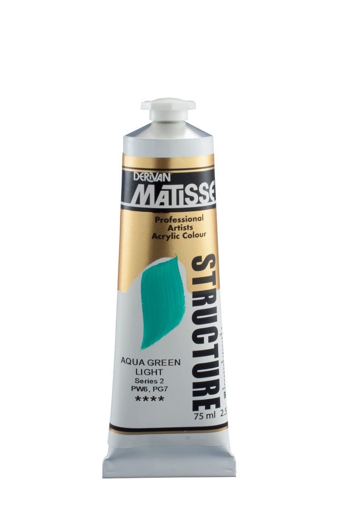 Matisse Structure Acrylic paint - Aqua Green Light - 75ml - Series 2